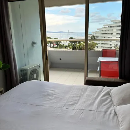 Sea & Port View Cozy At Marina Baie Des Anges *
